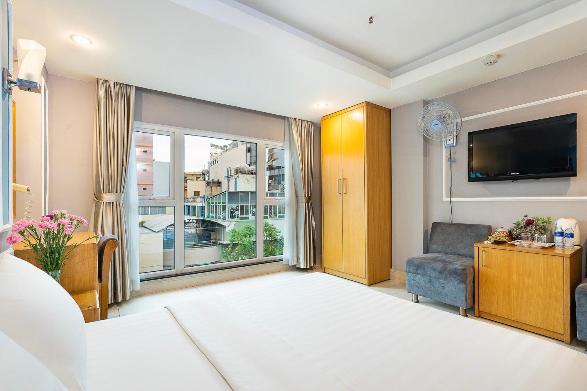 הו צ'י מין סיטי Lucky Star Hotel - Ben Thanh מראה חיצוני תמונה