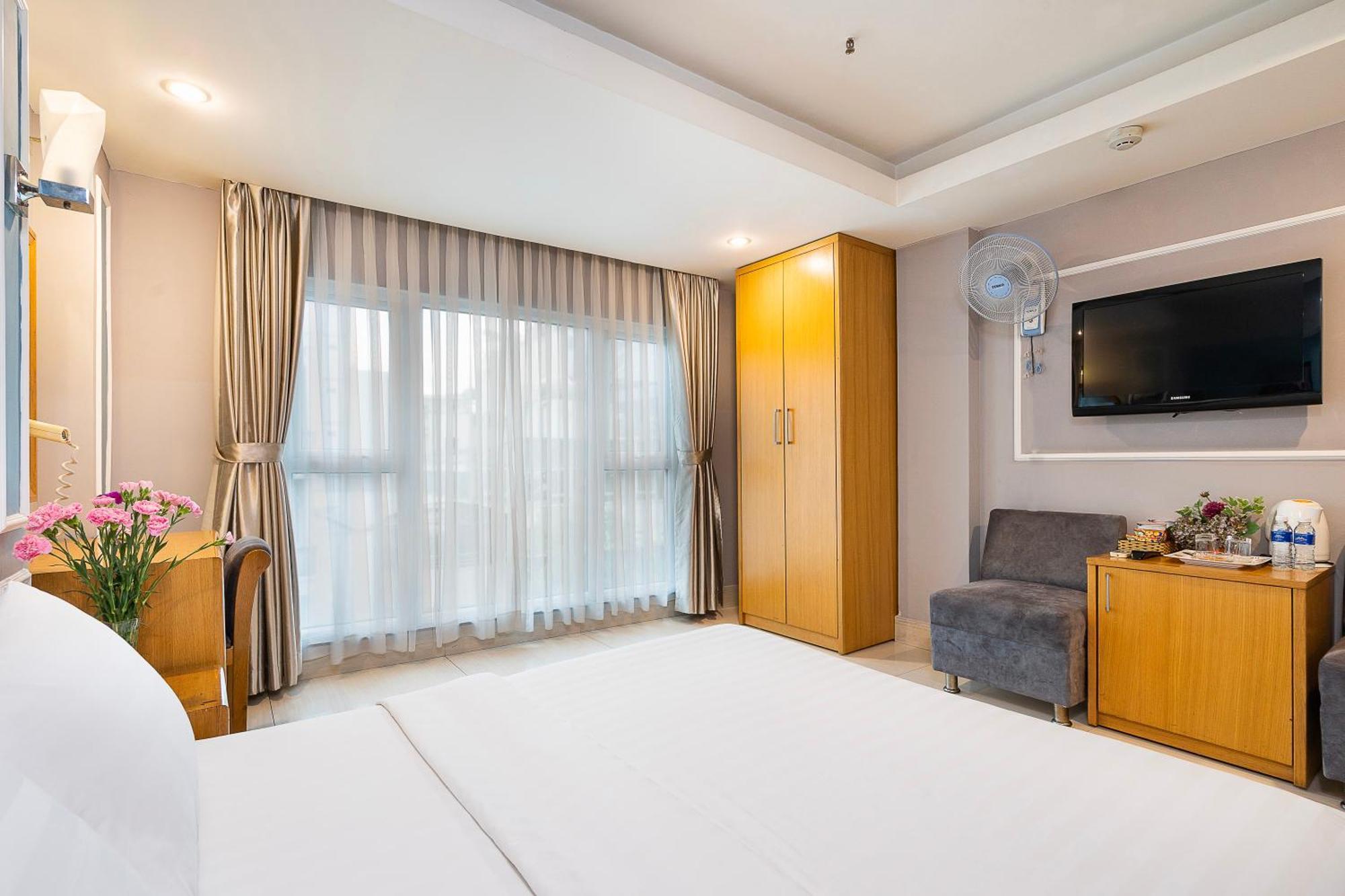 הו צ'י מין סיטי Lucky Star Hotel - Ben Thanh מראה חיצוני תמונה