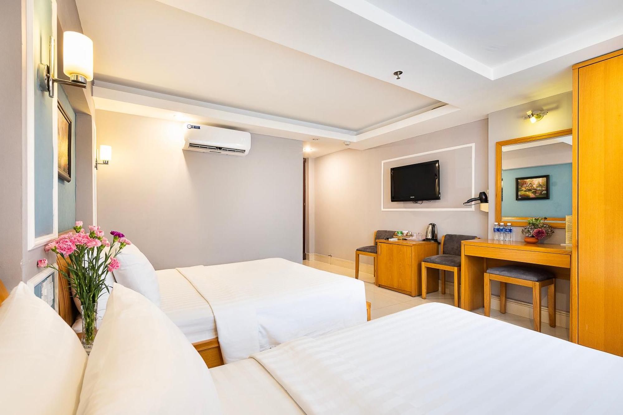 הו צ'י מין סיטי Lucky Star Hotel - Ben Thanh מראה חיצוני תמונה